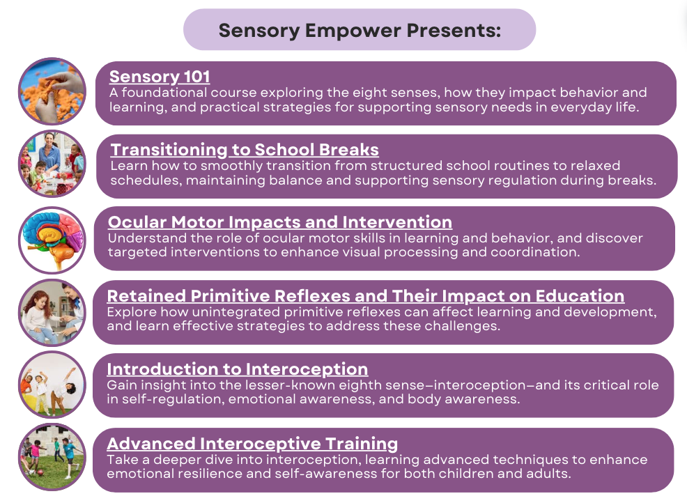 Sensory Empower Program Offer